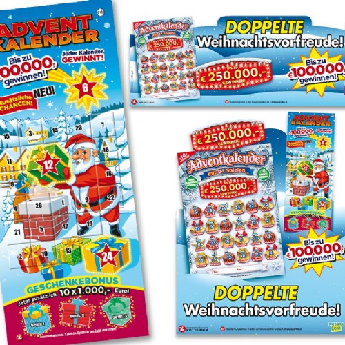 Adventkalender 2022 und POS - Fensterstreifen, Dec